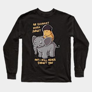 love elephant Long Sleeve T-Shirt